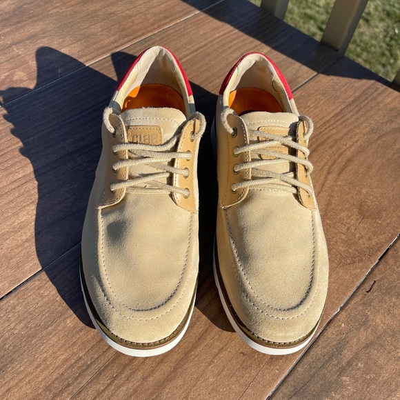 Clae Other - Clae Nicholson Camel Suede Vibram Mens Premium Casual Sneakers